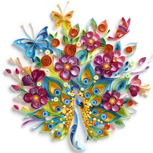 Paper Quilling : Rs 5400