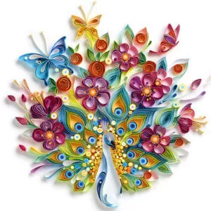 Paper Quilling : Rs 5400